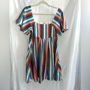 Madewell Striped Mini Dress 🌵 Small